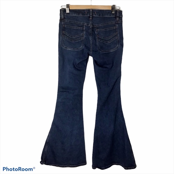 Free People Blue Flare Jeans size 27 - Picture 5 of 7